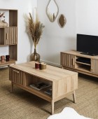 ΤΡΑΠΕΖΆΚΙ ΣΑΛΟΝΙΟΎ COFFEE TABLE KLAUS HD0089 Τραπεζάκια Σαλονιού