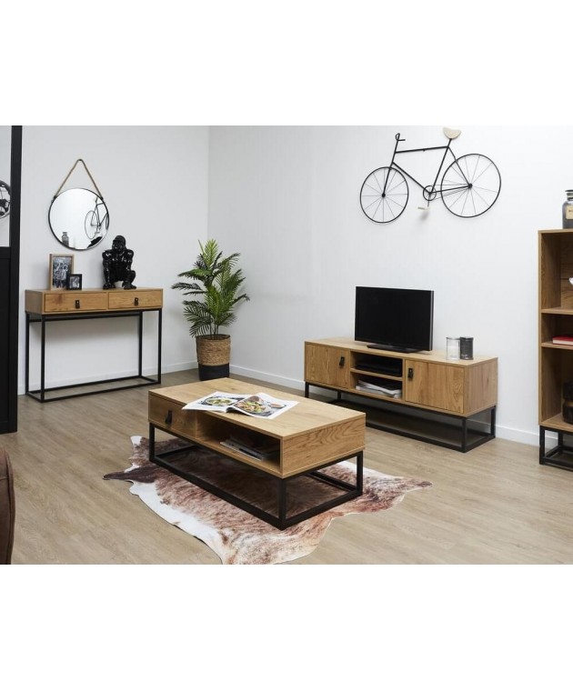 CONSOLE BOIS ET METAL ABBOTT M1 HD6623 