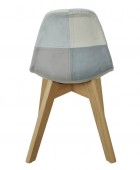 ΠΑΙΔΙΚΌ ΈΠΙΠΛΟ CΗΙLDΒ??S PATCHWORK CHAIR, LEONIE, BLUE A1/M2 HD67