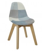 ΠΑΙΔΙΚΌ ΈΠΙΠΛΟ CΗΙLDΒ??S PATCHWORK CHAIR, LEONIE, BLUE A1/M2 HD67