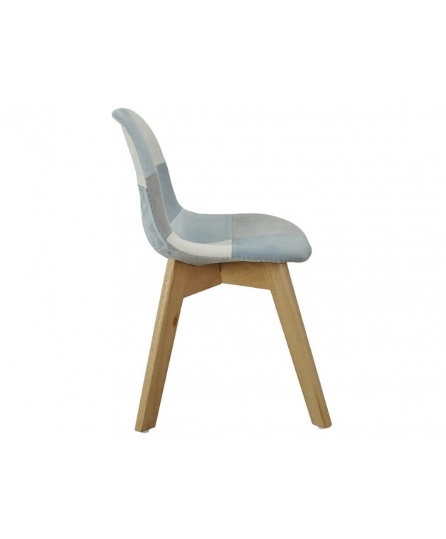 ΠΑΙΔΙΚΌ ΈΠΙΠΛΟ CΗΙLDΒ??S PATCHWORK CHAIR, LEONIE, BLUE A1/M2 HD67