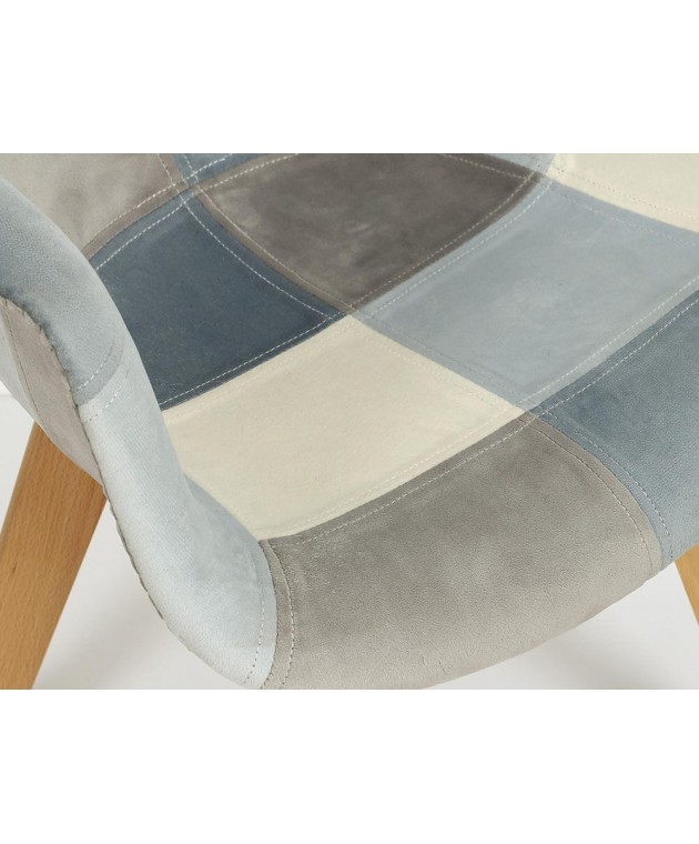 ΠΑΙΔΙΚΌ ΈΠΙΠΛΟ CΗΙLDΒ??S PATCHWORK ARMCHAIR, LEONIE, BLUE A1/M2 H