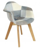ΠΑΙΔΙΚΌ ΈΠΙΠΛΟ CΗΙLDΒ??S PATCHWORK ARMCHAIR, LEONIE, BLUE A1/M2 H