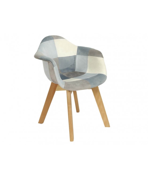 ΠΑΙΔΙΚΌ ΈΠΙΠΛΟ CΗΙLDΒ??S PATCHWORK ARMCHAIR, LEONIE, BLUE A1/M2 H