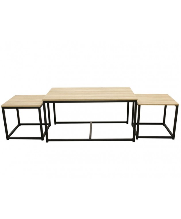 ΤΡΑΠΕΖΆΚΙΑ ΣΑΛΟΝΙΟΎ SEATTLE LOW TABLE X3 M1 A1/M1 HD6579 Τραπεζάκια Σαλονιού