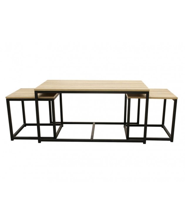 ΤΡΑΠΕΖΆΚΙΑ ΣΑΛΟΝΙΟΎ SEATTLE LOW TABLE X3 M1 A1/M1 HD6579 Τραπεζάκια Σαλονιού