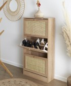 ΠΑΠΟΥΤΣΟΘΉΚΗ BALI 3 DOOR SHOE CABINET A1/M1 HD0207 Παπουτσοθήκες