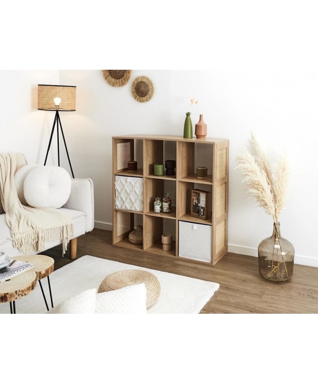 ΡΑΦΙΈΡΑ MODULAR STORAGE UNIT 9 COMPARTMENTS BALI A1/M1 HD0 Ραφιέρες