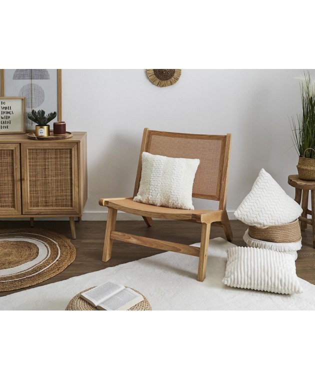 Πολυθρόνα Bali Home Deco Factory - 64x71x75cm Πολυθρόνες