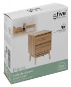 ΚΟΜΟΔΊΝΟ BEDSIDE TABLE 2 DRA ABANA Κομοδίνα