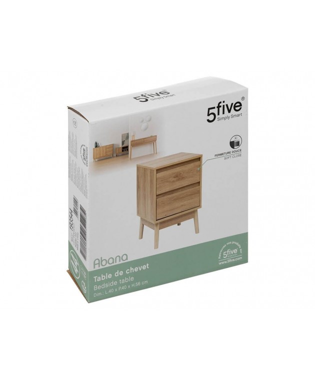 ΚΟΜΟΔΊΝΟ BEDSIDE TABLE 2 DRA ABANA Κομοδίνα