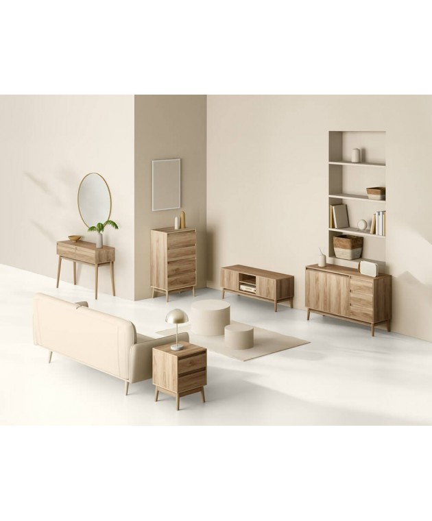 ΚΟΜΟΔΊΝΟ BEDSIDE TABLE 2 DRA ABANA Κομοδίνα