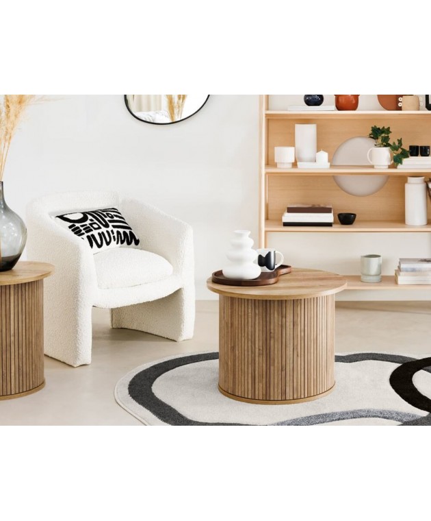 ΤΡΑΠΕΖΆΚΙ ΣΑΛΟΝΙΟΎ TABLE CAFE COLVA D60 Τραπεζάκια Σαλονιού