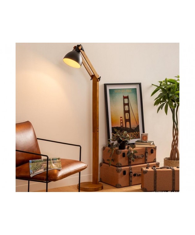 Επιδαπέδιο Φωτιστικό Cuba Atmosphera - Ε27 - 52x28x155cm - Black ΦΩΤΙΣΤΙΚΑ ΔΑΠΕΔΟΥ