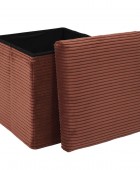 ΣΚΑΜΠΌ  CHEST FOLDABLE POUFFE SCOTT TERRA HD0275 Σκαμπό