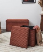 ΣΚΑΜΠΌ  CHEST FOLDABLE POUFFE SCOTT TERRA HD0275 Σκαμπό