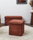 ΣΚΑΜΠΌ  CHEST FOLDABLE POUFFE SCOTT TERRA HD0275 Σκαμπό