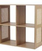 ΡΑΦΙΈΡΑ MODULAR STORAGE UNIT 4 COMPARTMENTS BALI Ραφιέρες