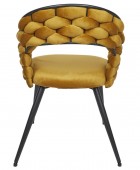 ΚΑΡΈΚΛΑ SAWYER CHAIR MUSTARD YELLOW A1 HD0358 Καρέκλες