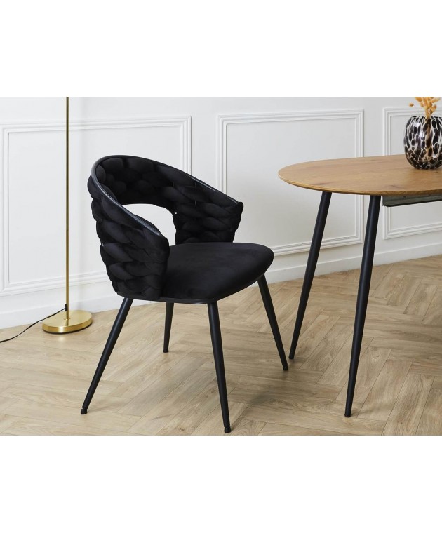 ΚΑΡΈΚΛΑ SAWYER CHAIR BLACK A1 HD0359 Καρέκλες