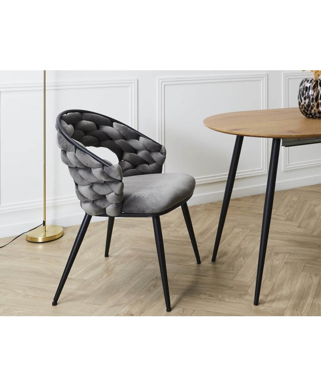 ΚΑΡΈΚΛΑ SAWYER CHAIR GREY A1 HD0360 Καρέκλες