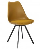 CHAIR PP WITH CUSHION YELLOW ATOM M4 HD0482 Καρέκλες