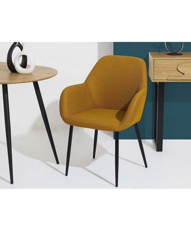 ΚΑΡΈΚΛΑ ATOMIC YELLOW CHAIR M2 HD0478 Καρέκλες