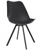 ΚΑΡΈΚΛΕΣ & ΠΟΛΥΘΡΌΝΕΣ CHAIR PP WITH CUSHION ATOM BLACK M4 HD0483 Καρέκλες
