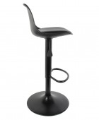 ISAK BLACK BAR STOOL HD6215 Σκαμπό