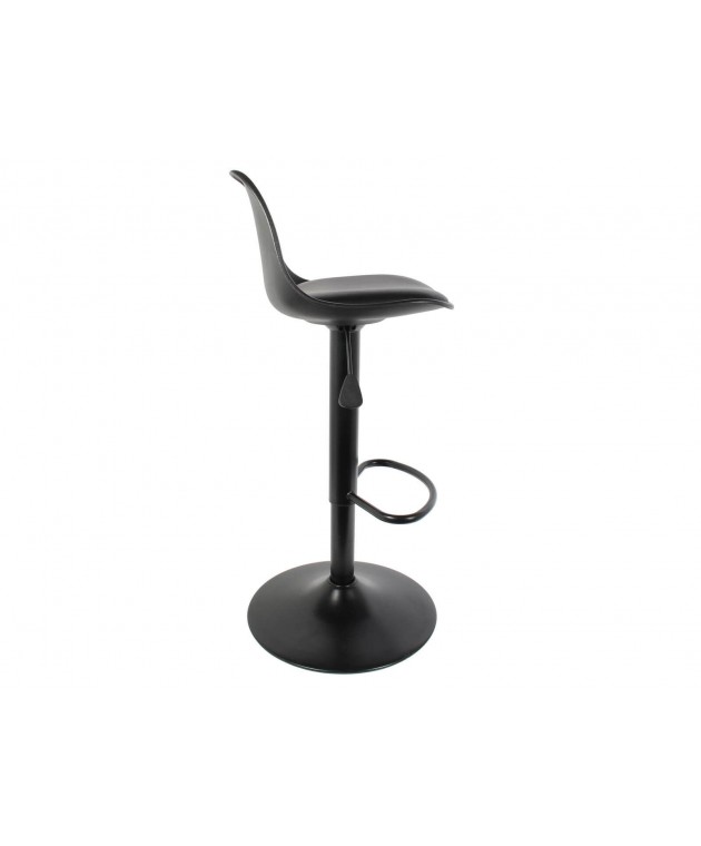 ISAK BLACK BAR STOOL HD6215 Σκαμπό