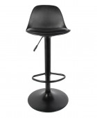 ISAK BLACK BAR STOOL HD6215 Σκαμπό