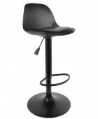 ISAK BLACK BAR STOOL HD6215 Σκαμπό
