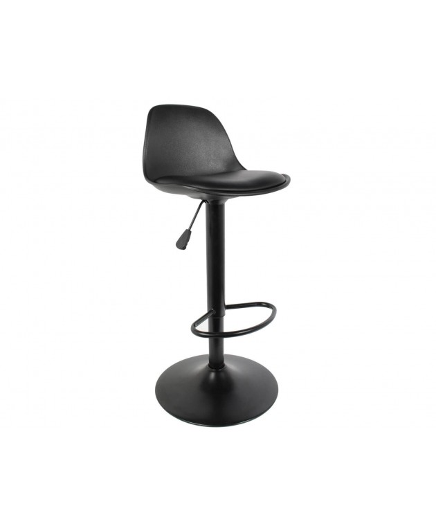 ISAK BLACK BAR STOOL HD6215 Σκαμπό