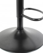 ISAK BLACK BAR STOOL HD6215 Σκαμπό