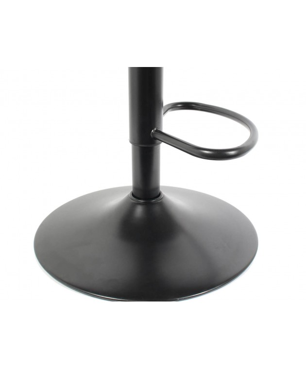 ISAK BLACK BAR STOOL HD6215 Σκαμπό