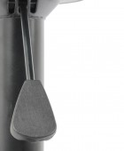 ISAK BLACK BAR STOOL HD6215 Σκαμπό