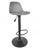  ISAK GREY BAR STOOL HD6217 Σκαμπό