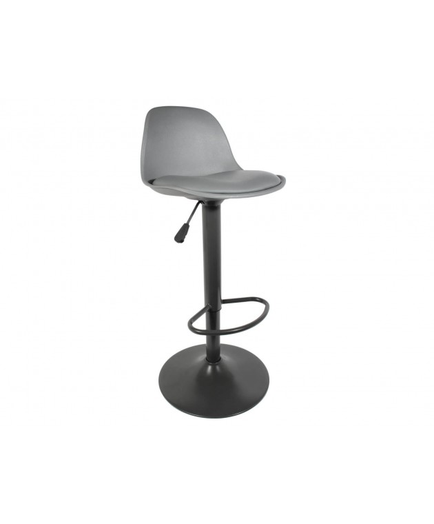  ISAK GREY BAR STOOL HD6217 Σκαμπό