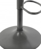  ISAK GREY BAR STOOL HD6217 Σκαμπό