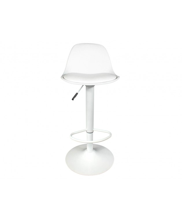 ISAK WHITE BAR STOOL HD6216 Σκαμπό