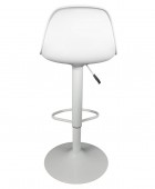 ISAK WHITE BAR STOOL HD6216 Σκαμπό