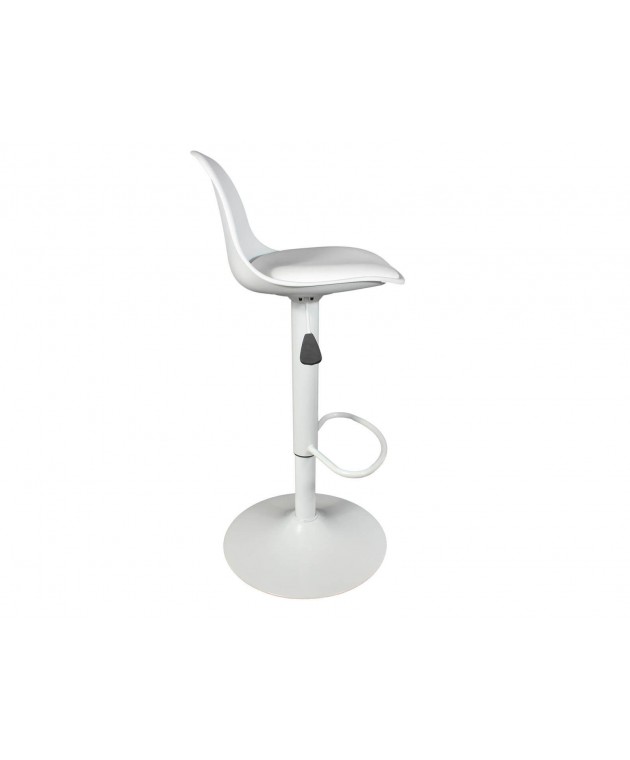 ISAK WHITE BAR STOOL HD6216 Σκαμπό