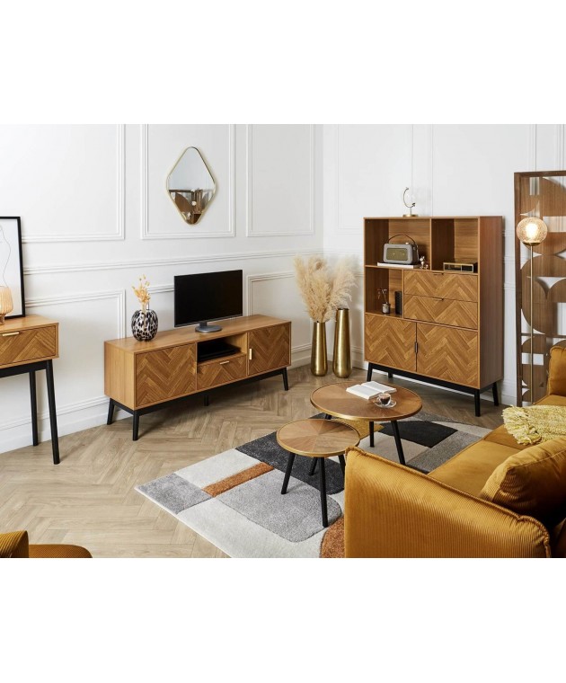 ΤΡΑΠΕΖΆΚΙΑ ΣΑΛΟΝΙΟΎ FELIX X2 TRUNDLE TABLE HD7412 Τραπεζάκια Σαλονιού