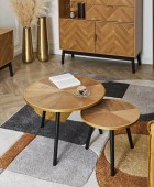 ΤΡΑΠΕΖΆΚΙΑ ΣΑΛΟΝΙΟΎ FELIX X2 TRUNDLE TABLE HD7412 Τραπεζάκια Σαλονιού