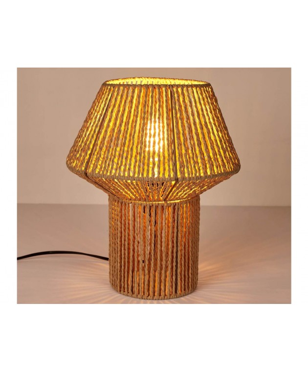 ΦΩΤΙΣΤΙΚΟ TABLE LAMP SHADE ROPE EFFECT LA0016 ΕΠΙΤΡΑΠΕΖΙΑ ΦΩΤΙΣΤΙΚΑ