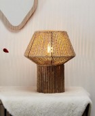 ΦΩΤΙΣΤΙΚΟ TABLE LAMP SHADE ROPE EFFECT LA0016 ΕΠΙΤΡΑΠΕΖΙΑ ΦΩΤΙΣΤΙΚΑ