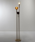 ΦΩΤΙΣΤΙΚΟ LAMPADAIRE TRIPOD VERRE FUME M1 LA0053/IOPAU ΦΩΤΙΣΤΙΚΑ ΔΑΠΕΔΟΥ