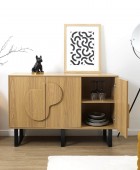 ΜΠΟΥΦΈΣ BUFFET CALYPSO M1 A1/M1 HD0433 Έπιπλα Εισόδου