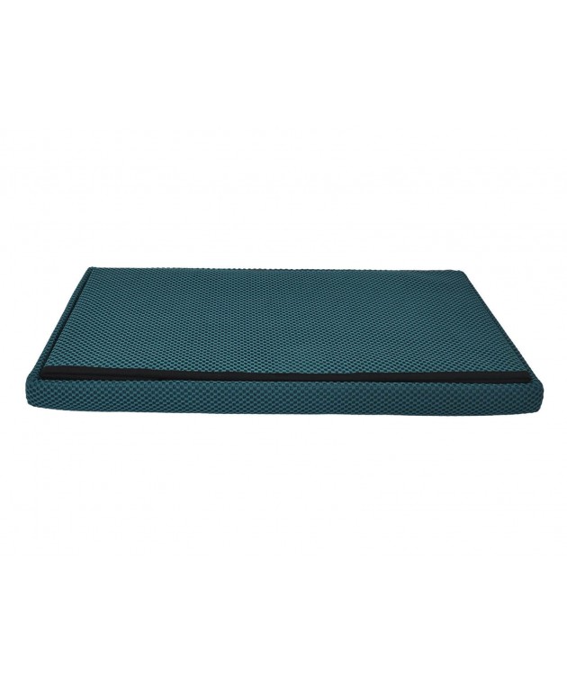 Σκαμπό-μπαούλο Atom Home Deco Factory - 76x38x38cm - Μπλε Ταμπουρέ