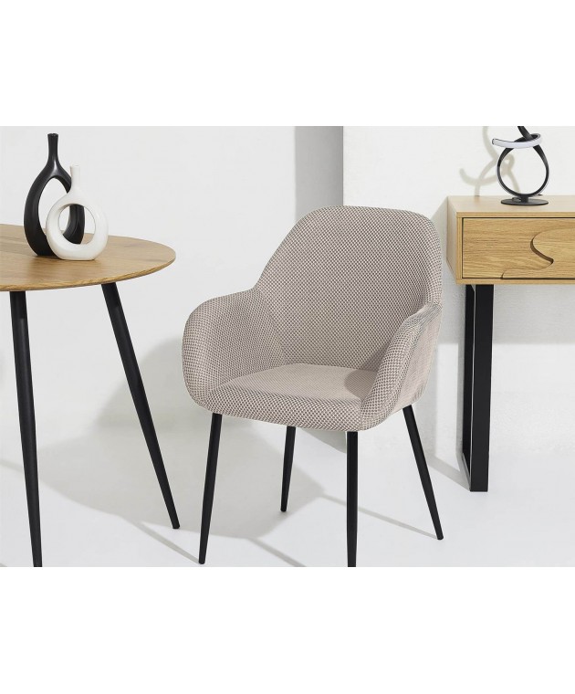 ΚΑΡΈΚΛΑ ATOMIC GREY ARMCHAIR M2 A1/M2 HD0481 Καρέκλες